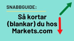 Blankning – Ett verktyg alla investerare bör kunna använda